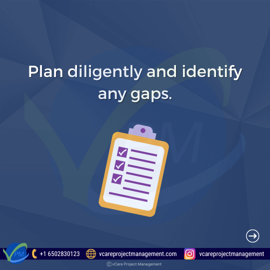 Diligent planning involves recognizing and addressing gaps in the initial project plan to recover failing projects effectively. This entails conducting comprehensive reviews to identify areas of deficiency, adjusting timelines and resources accordingly, and implementing corrective measures to realign the project with its objectives. By proactively addressing shortcomings, teams can mitigate risks and enhance project success.