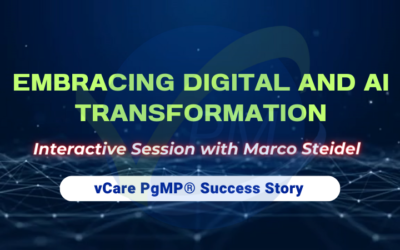 Embracing Digital and AI Transformation | Free Webinar with Marco Steidel | 1 PDU | vCare PgMP Success Story