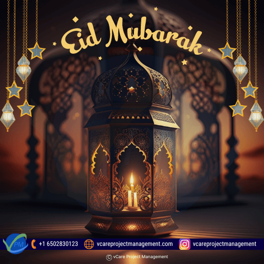 Eid Mubarak! May the joy of Eid-al-Fitr fill your hearts with peace, love, and blessings