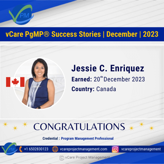 vCare celebrates its success, having empowered 500 PgMP professionals across 54 countries. With gratitude to clients, vCare commits to continued support on future learning endeavors. Program management drives organizational benefits by coordinating resources and activities. Aspiring to a career in program management? Trust vCare, the leading PgMP certification training provider.