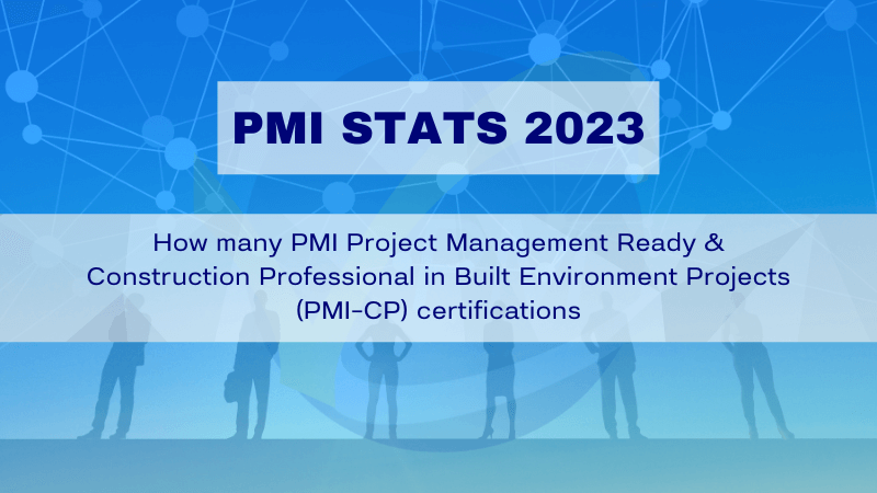 How many people hold PMI Project Management Ready & Construction Professional in Built Environment Projects certifications?