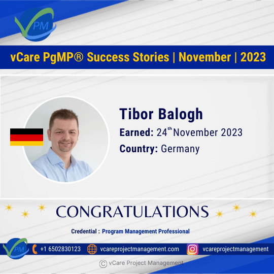 vCare Project Management proudly contributed 500 PgMPs across 54 countries, encouraging further success and inspiration worldwide.