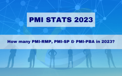 How many PMI-RMP, PMI-SP & PMI-PBA in 2023?