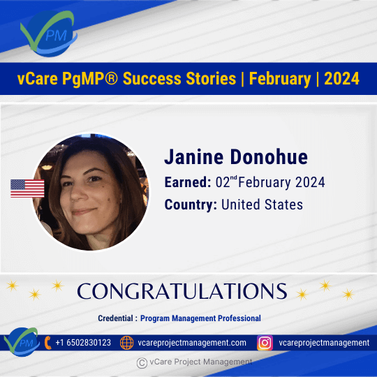 vCare Project Management proudly contributed 500+ PgMPs across 57 countries, encouraging further success and inspiration worldwide.