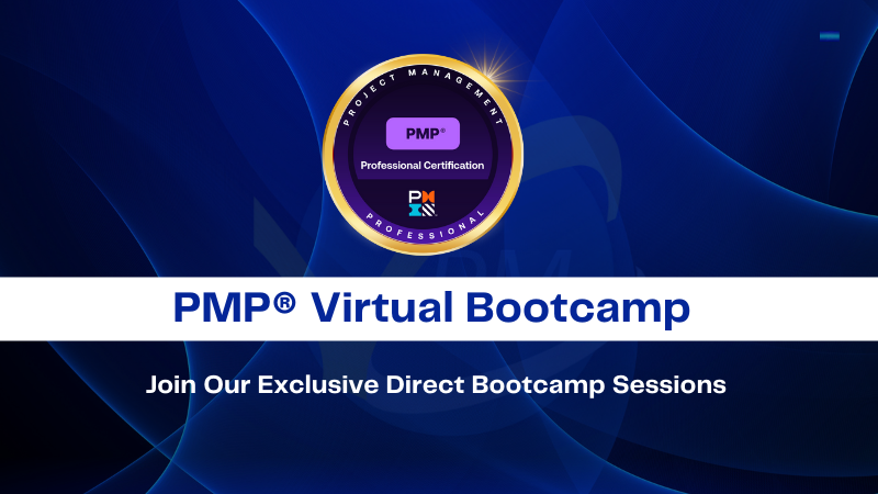PMP Certification Boot Camp – 4-Day Intensive Online Training