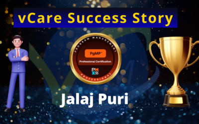 Jalaj Puri Achieves Program Management Professional Certification with vCare