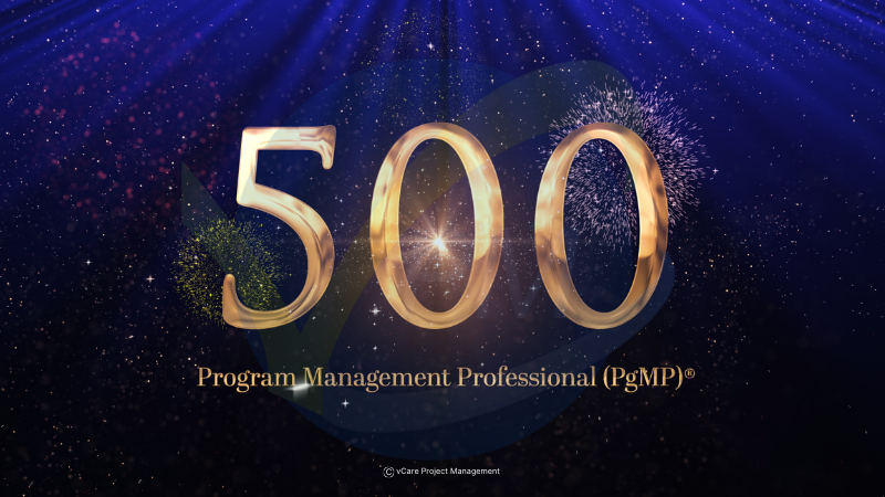 Celebrating 500+ PgMP Success Stories: Elevate Your Program Management Career with vCare