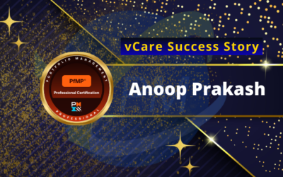 Dr. Anoop Prakash Earns PfMP Certification | vCare Success | Portfolio Management Professional