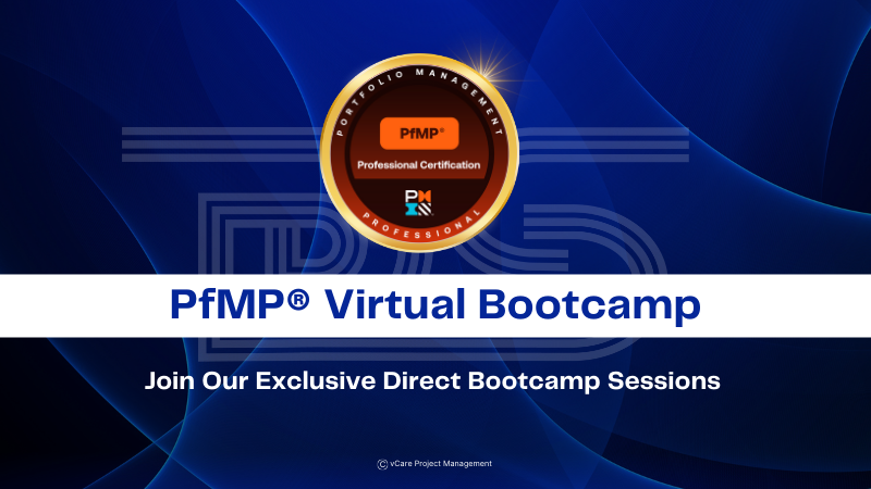 PMI PfMP Online Bootcamp – 3-Day Intensive Training | July 2024 | vCare | Dharam Singh | vCare Project Management