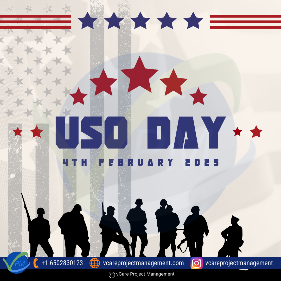 Honoring and expressing gratitude to military personnel and the USO for their dedication and service.
