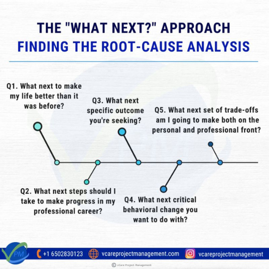 The What Next approach to self-assessment and future career planning with vCare Project Management.