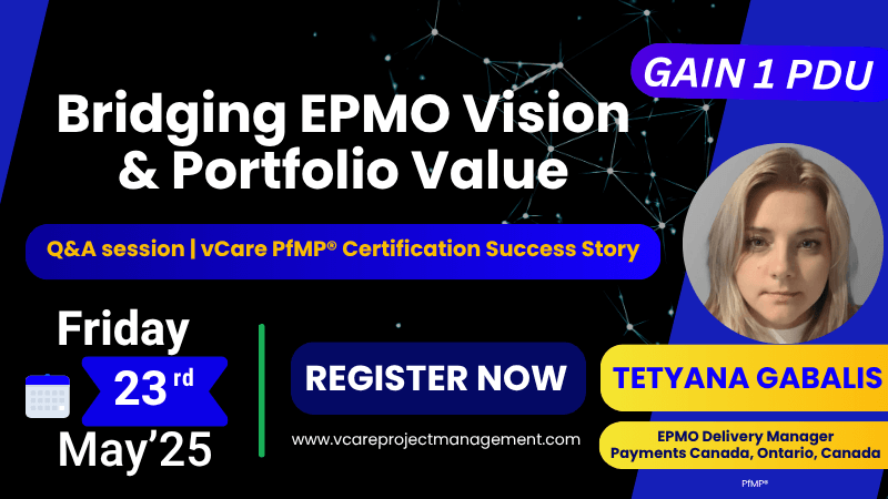 Strategic Portfolio Leadership in EPMO: A Live Webinar with Tetyana Gabalis