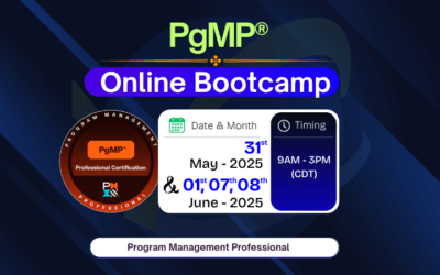 Become PgMP-Certified: Join Our Live Online Bootcamp with Dharam Singh
