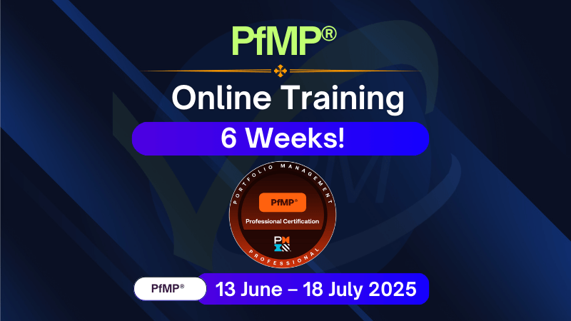 PfMP Online Group Mentoring June 2025 – Achieve Portfolio Management Success in 6 Weeks