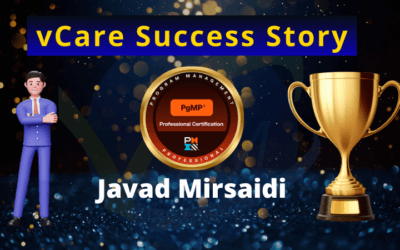 Javad Mirsaidi Earns PgMP Certification – vCare’s 524th Global Success Story