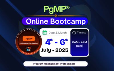 PgMP Online Bootcamp July 2025 with Dharam Singh – Trusted by 551+ Certified Professionals