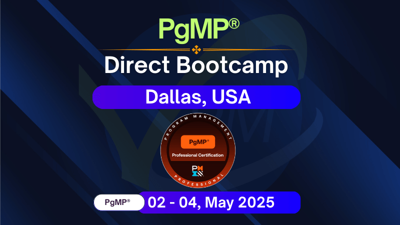 PgMP Bootcamp Dallas May 2025 – In-Person Certification Training with Dharam Singh