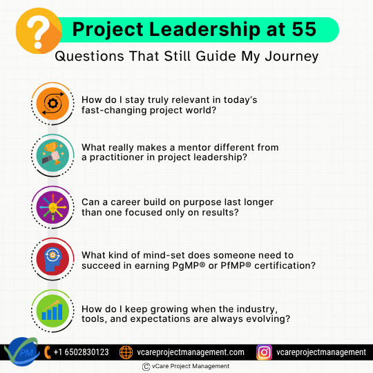 At 55, Dharam Singh shares timeless reflections on leadership, purpose, and growth in the world of projects, programs, and portfolios.
