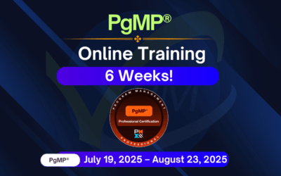 PgMP Online Group Mentoring Program by Dharam Singh – Starts 19 July 2025 | PgMP Exam Prep