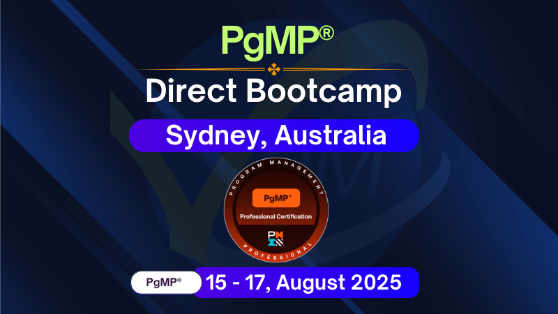 PgMP Bootcamp Sydney August 2025 – Classroom Training by Global PgMP Mentor Dharam Singh